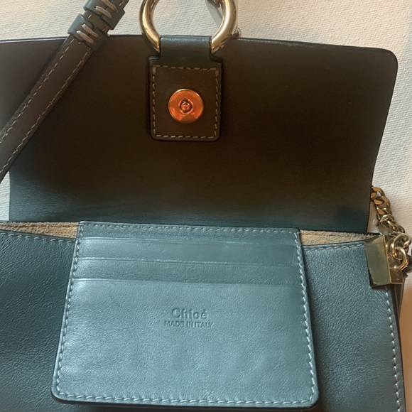 Chloe crossbody bag suede leather - Picture 5 of 10